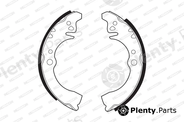 Ferodo FSB416 — Brake Shoe Set PREMIER