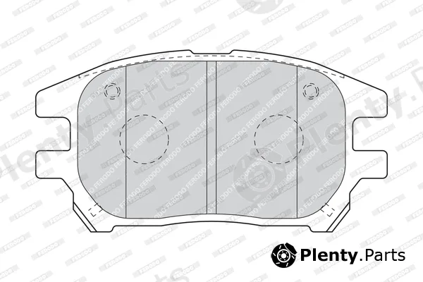 Ferodo FDB1697 — Brake Pad Set, disc brake PREMIER