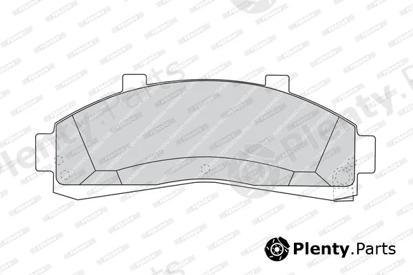 Ferodo FDB1129 — Brake Pad Set, disc brake PREMIER