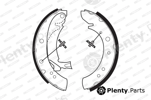 Ferodo FSB513 — Brake Shoe Set PREMIER