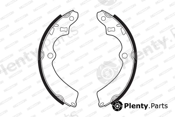 Ferodo FSB233 — Brake Shoe Set PREMIER