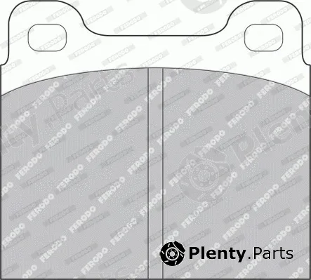 Ferodo FDB2H — Brake Pad Set, disc brake PREMIER