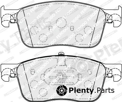 Ferodo FVR5119 — Brake Pad Set, disc brake PREMIER ECO FRICTION