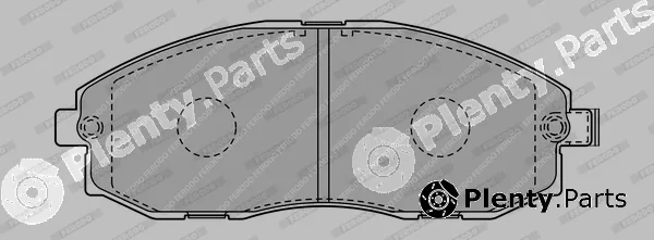 Ferodo FVR1498-D — Brake Pad Set, disc brake PREMIER FRICTION