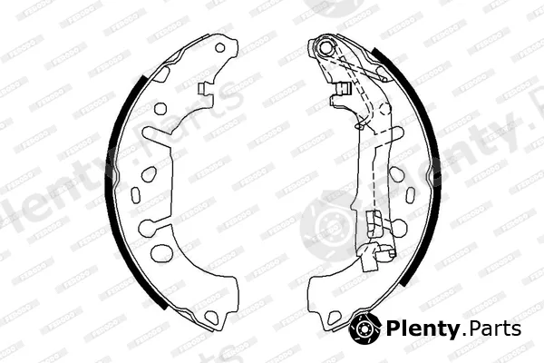 Ferodo FSB682 — Brake Shoe Set PREMIER