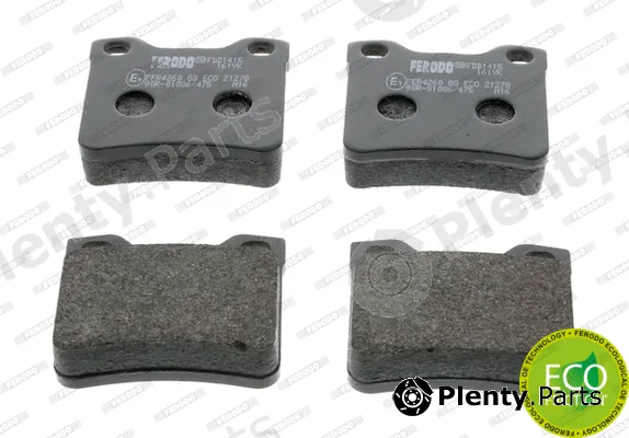 Ferodo FDB1415 — Brake Pad Set, disc brake PREMIER ECO FRICTION
