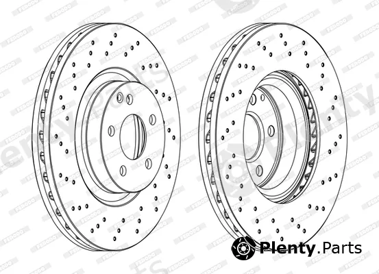 Ferodo DDF1769C-D — Brake Disc
