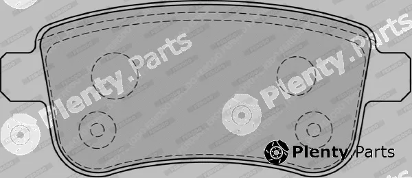 Ferodo FDB4182 — Brake Pad Set, disc brake PREMIER