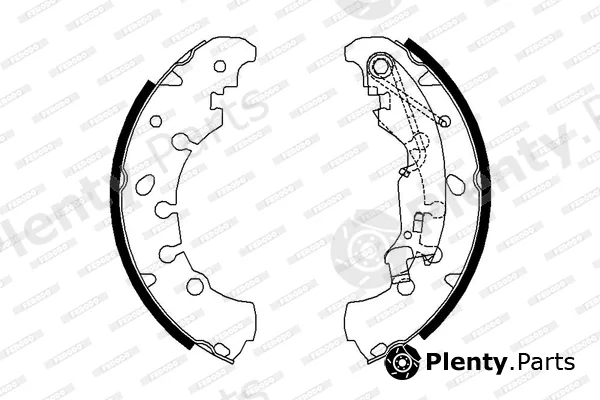 Ferodo FSB681 — Brake Shoe Set PREMIER