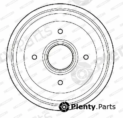 Ferodo FDR329701 — Brake Drum PREMIER