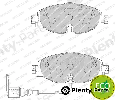 Ferodo FDB4433 — Brake Pad Set, disc brake PREMIER ECO FRICTION