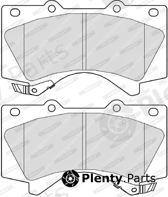 Ferodo FDB4229 — Brake Pad Set, disc brake PREMIER