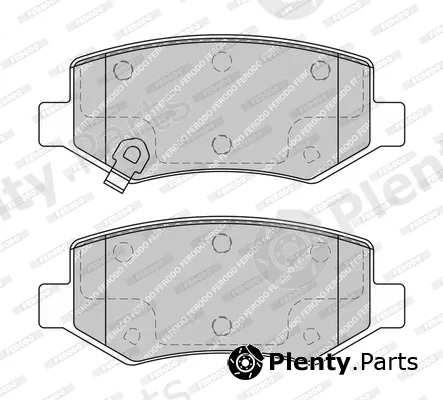 Ferodo FDB4769-D — Brake Pad Set, disc brake PREMIER FRICTION