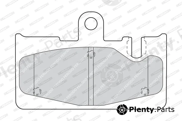 Ferodo FDB1689 — Brake Pad Set, disc brake PREMIER