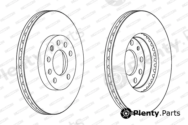 Ferodo DDF1191 — Brake Disc PREMIER