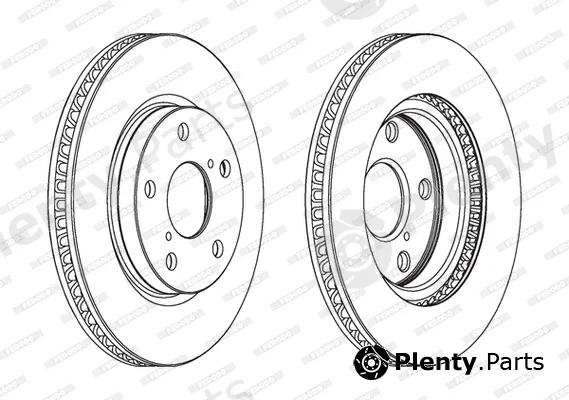 Ferodo DDF1838 — Brake Disc PREMIER