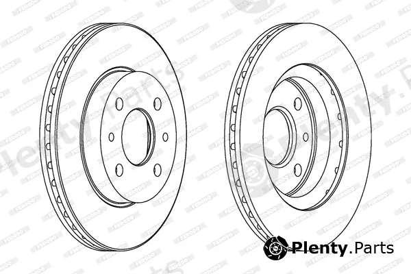 Ferodo DDF1142 — Brake Disc PREMIER