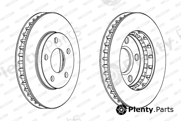 Ferodo DDF1030 — Brake Disc PREMIER