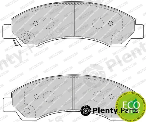 Ferodo FDB4625 — Brake Pad Set, disc brake PREMIER ECO FRICTION