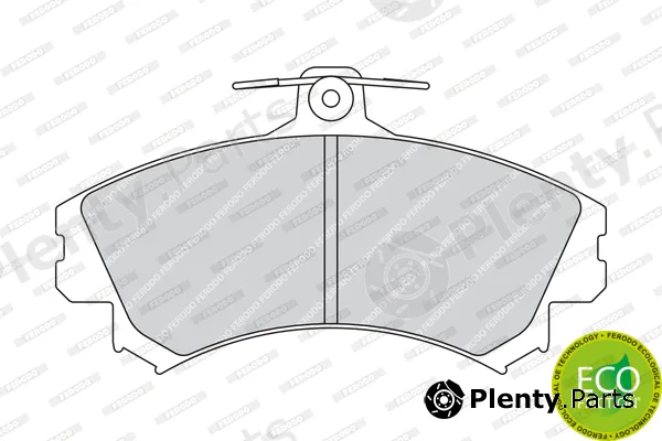 Ferodo FDB1738 — Brake Pad Set, disc brake PREMIER ECO FRICTION