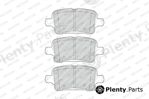 Ferodo FDB4938 — Brake Pad Set, disc brake PREMIER ECO FRICTION