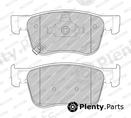 Ferodo FDB4973-D — Brake Pad Set, disc brake PREMIER FRICTION