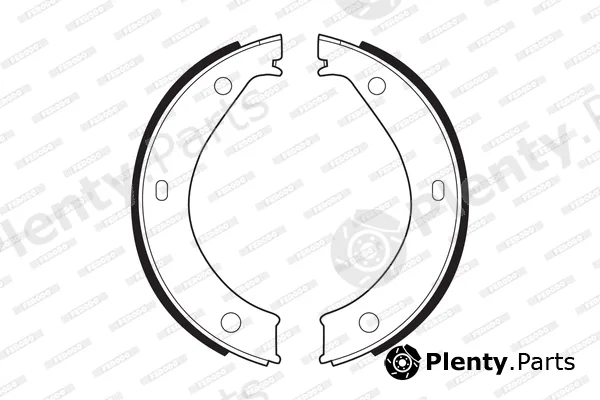 Ferodo FSB272 — Brake Shoe Set, parking brake PREMIER
