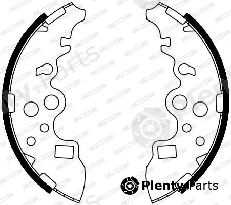 Ferodo FSB4093 — Brake Shoe Set PREMIER