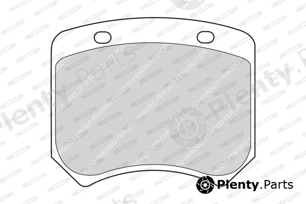Ferodo FDB825 — Brake Pad Set, disc brake PREMIER