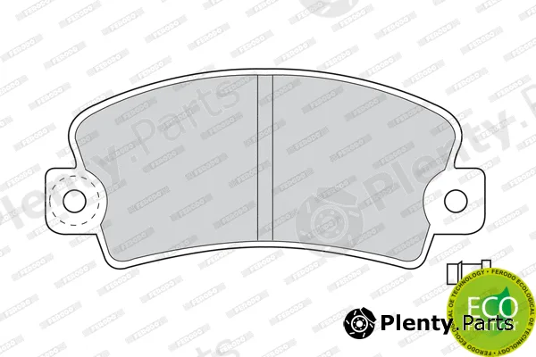 Ferodo FDB113 — Brake Pad Set, disc brake PREMIER ECO FRICTION
