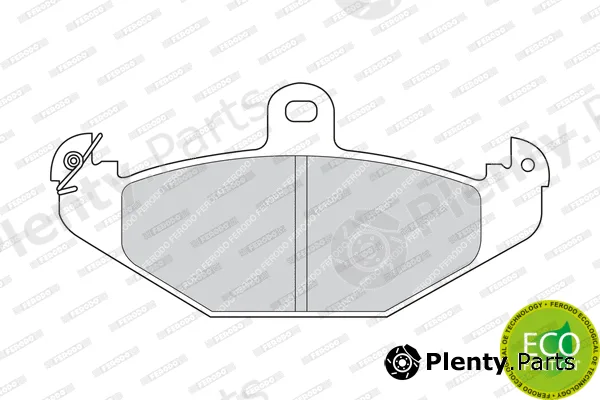 Ferodo FDB878 — Brake Pad Set, disc brake PREMIER ECO FRICTION