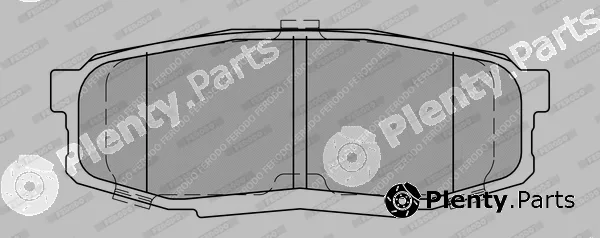 Ferodo FDB4230-D — Brake Pad Set, disc brake PREMIER FRICTION
