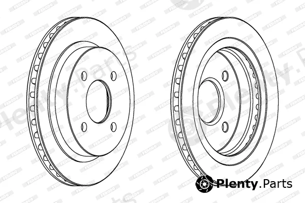 Ferodo DDF479 — Brake Disc PREMIER