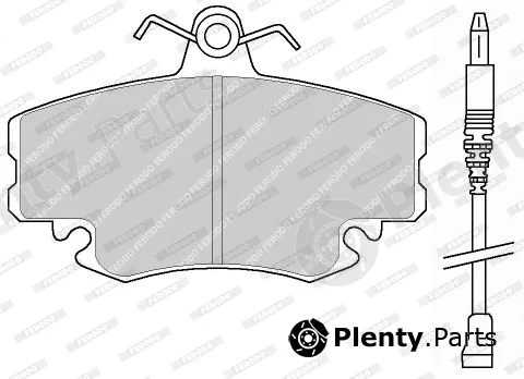 Ferodo FDB845F — Brake Pad Set, disc brake PREMIER