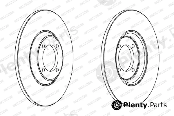 Ferodo DDF275 — Brake Disc PREMIER