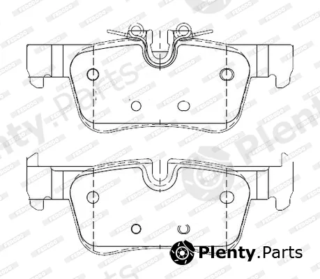 Ferodo FDB4954-D — Brake Pad Set, disc brake PREMIER FRICTION