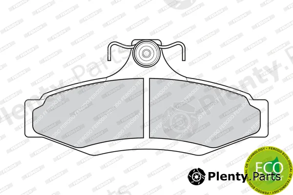 Ferodo FDB1336 — Brake Pad Set, disc brake PREMIER ECO FRICTION