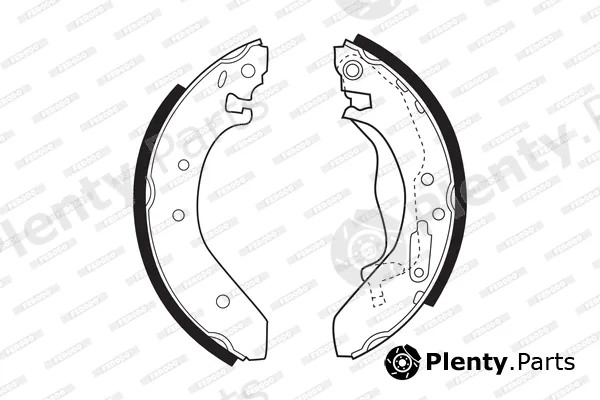 Ferodo FSB271 — Brake Shoe Set PREMIER