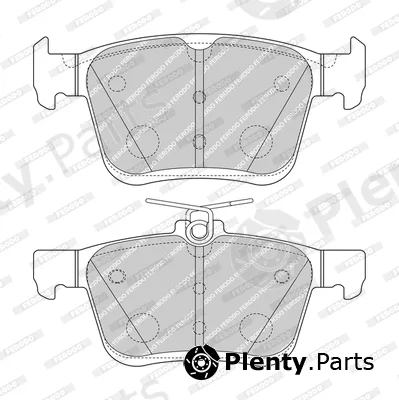 Ferodo FDB4434-D — Brake Pad Set, disc brake PREMIER FRICTION