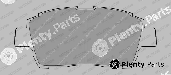 Ferodo FDB1392-D — Brake Pad Set, disc brake PREMIER FRICTION