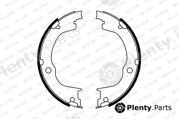 Ferodo FSB4006 — Brake Shoe Set, parking brake PREMIER