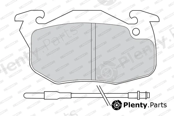 Ferodo FDB393D — Brake Pad Set, disc brake PREMIER