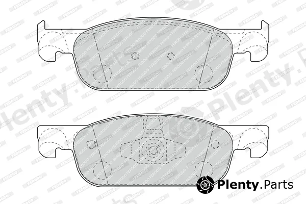 Ferodo FDB4907 — Brake Pad Set, disc brake PREMIER ECO FRICTION
