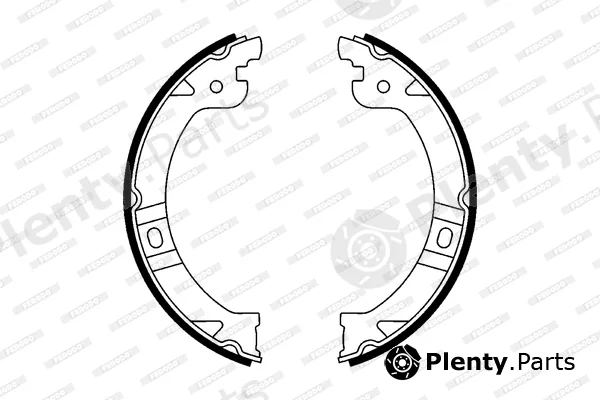 Ferodo FSB597 — Brake Shoe Set, parking brake PREMIER