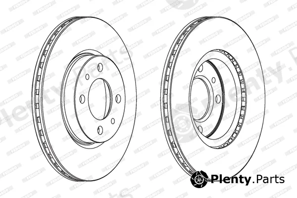 Ferodo DDF521 — Brake Disc PREMIER