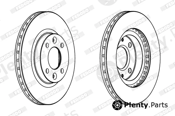 Ferodo DDF2327 — Brake Disc PREMIER