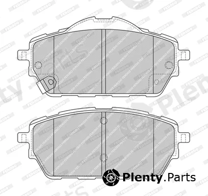 Ferodo FDB4975-D — Brake Pad Set, disc brake PREMIER FRICTION