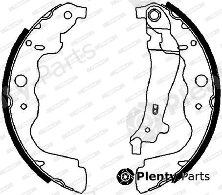 Ferodo FSB4031 — Brake Shoe Set PREMIER