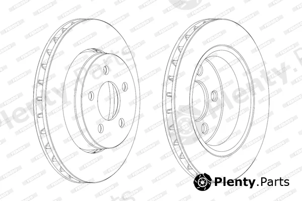 Ferodo DDF1759 — Brake Disc PREMIER