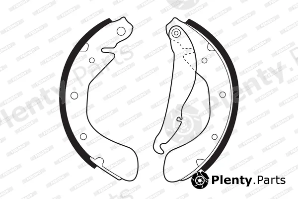 Ferodo FSB335 — Brake Shoe Set PREMIER